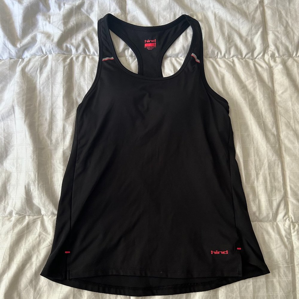 Hind Black/Pink Athletic Tank (Small)